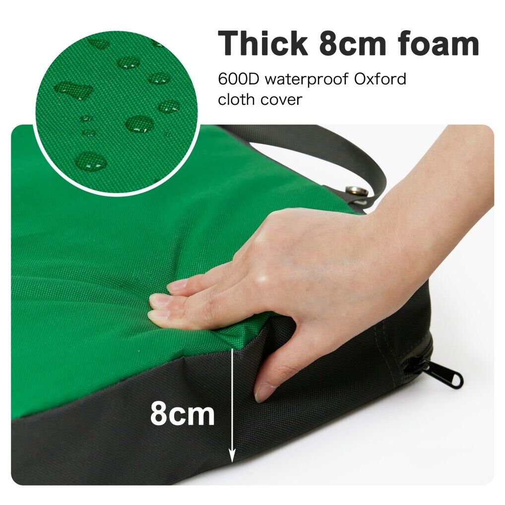 Premium Kneeling Pad Green/Grey Large Comfort Knee Mat V178-66997