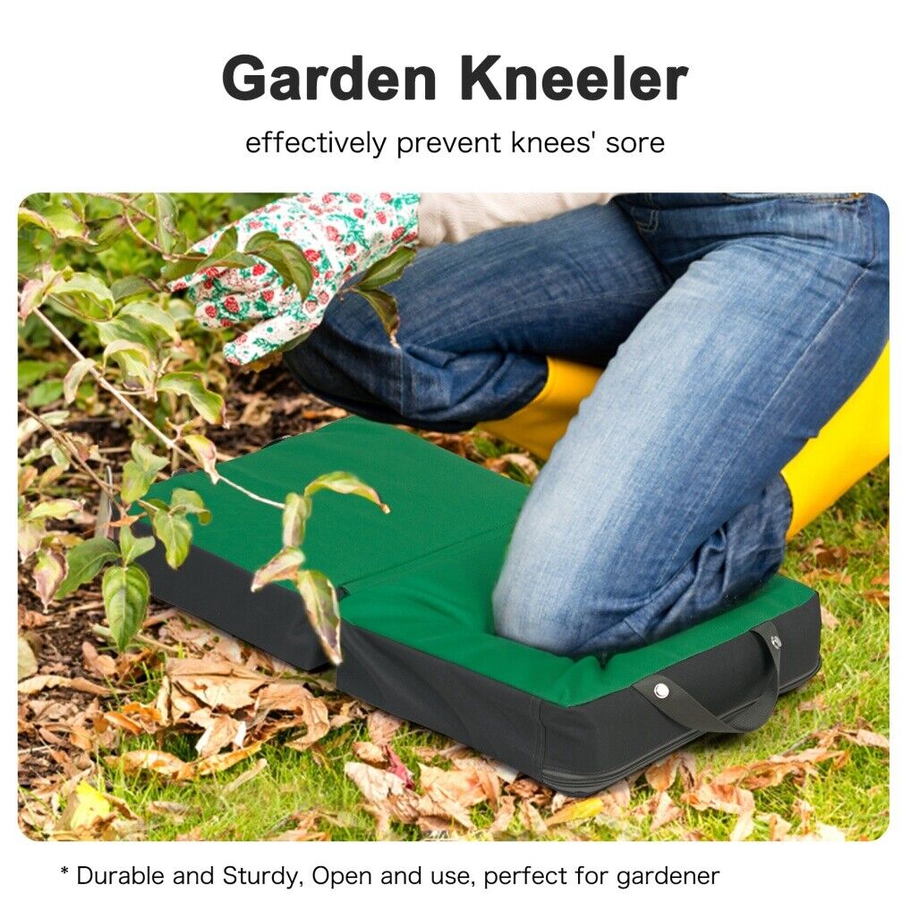 Premium Kneeling Pad Green/Grey Large Comfort Knee Mat V178-66997