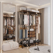 XXL Heavy Duty Wardrobe Closet w/ Shelf, Drawer & Rack V178-66999