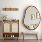 Small Art Deco Asymmetrical Wall Mirror 56x82cm V178-67004