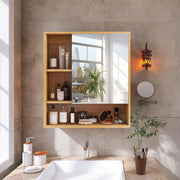 Wall Cabinet Bathroom Mirror Storage Medicine 55.5cm V178-67005