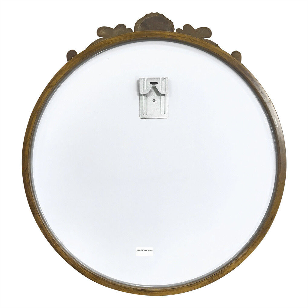 Baroque Antique Round Wall Mirror Dcor 60x64.5cm V178-67006