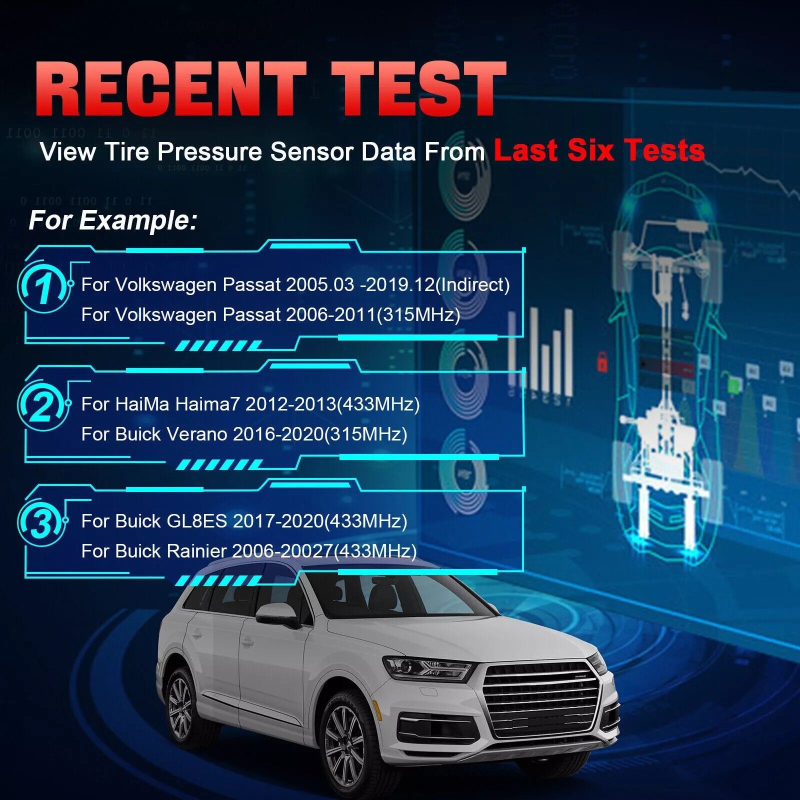 TP150 TPMS Reset Tool 2025 WiFi CAN EOBD OBDII V178-67013