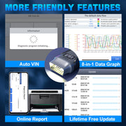 2025 A30M Bluetooth Diagnostic Scanner Global Version V178-67014