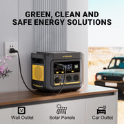 FlashSpeed 600 600W 499Wh AC/DC Portable Power Station Generator V178-67023