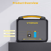 640Wh Solar Expansion Battery LiFePO4 BMS Jump 600X V178-67025