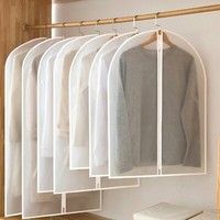 10PCS 60x120cm Transparent Clothes Cover Suit Dustproof Bag V178-67029