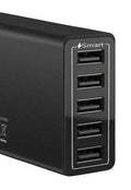 40W 5-Port USB Wall Charger Fast AC Adapter Multi Travel V178-67033