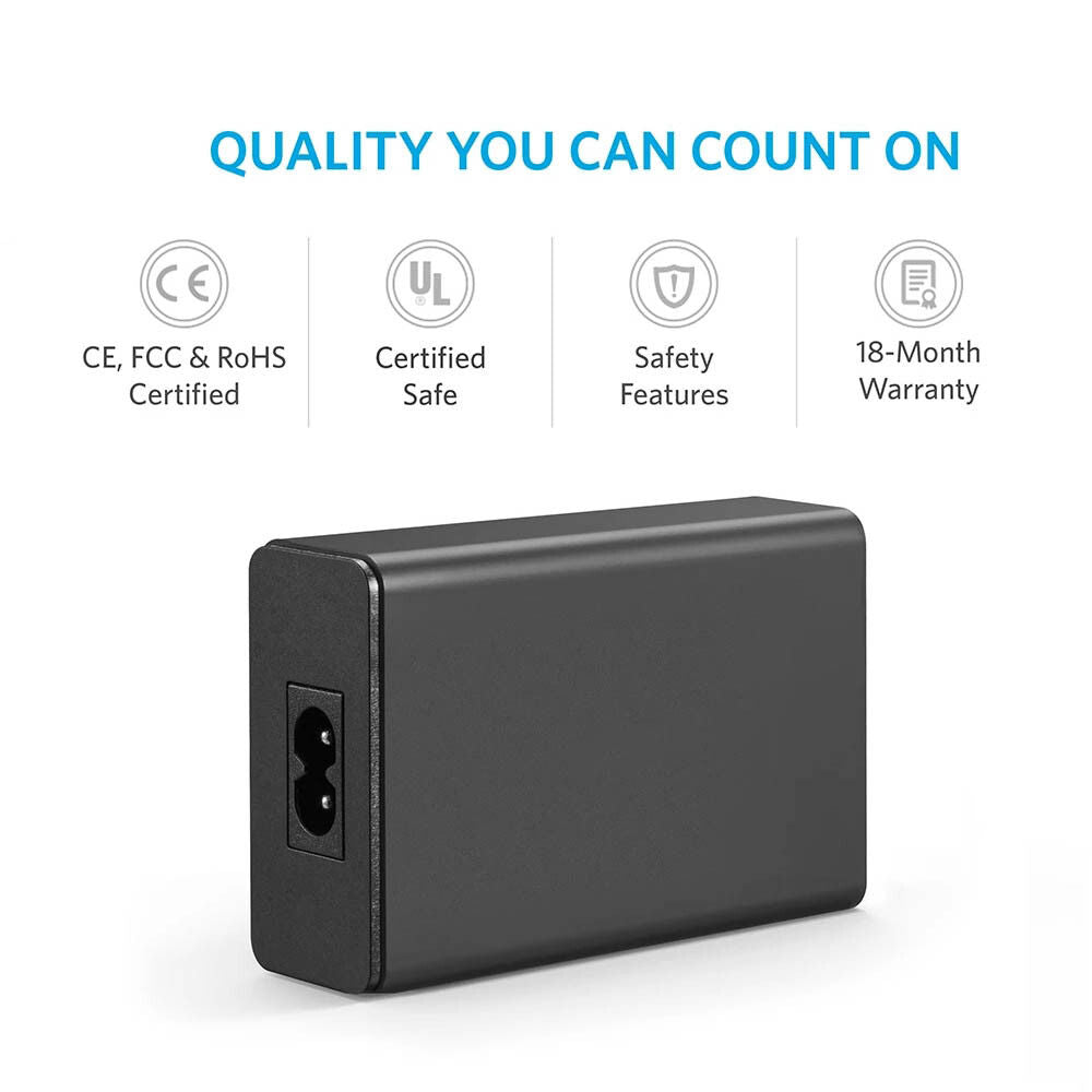40W 5-Port USB Wall Charger Fast AC Adapter Multi Travel V178-67033