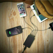 40W 5-Port USB Wall Charger Fast AC Adapter Multi Travel V178-67033