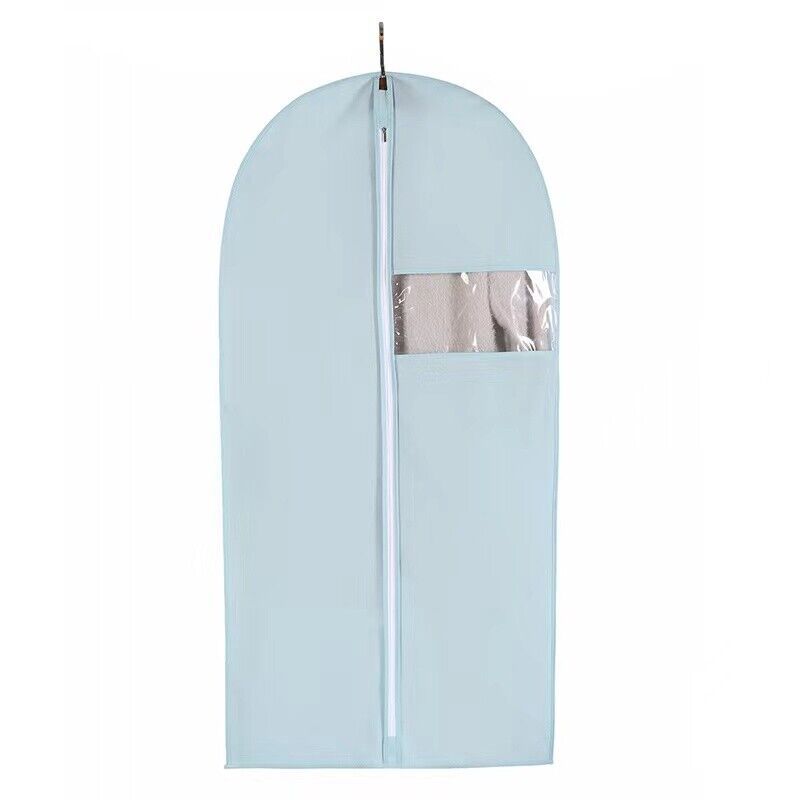 Blue Kids Garment Bag 45x70cm Dustproof Dress Suit Cover Protector AU V178-67036