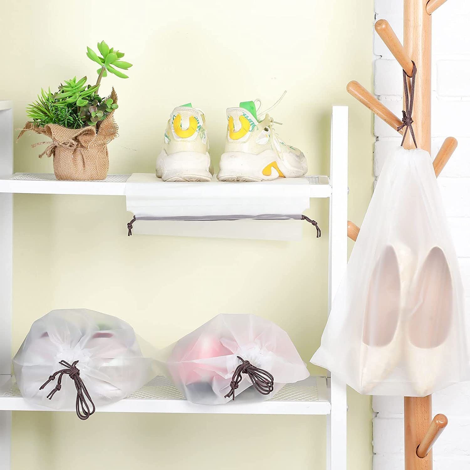10PCS Travel Shoe Bags Portable Storage Pouch Drawstring Dust Organizer V178-67045