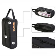 Portable Waterproof Shoe Bag with View Window 13cm High V178-67046