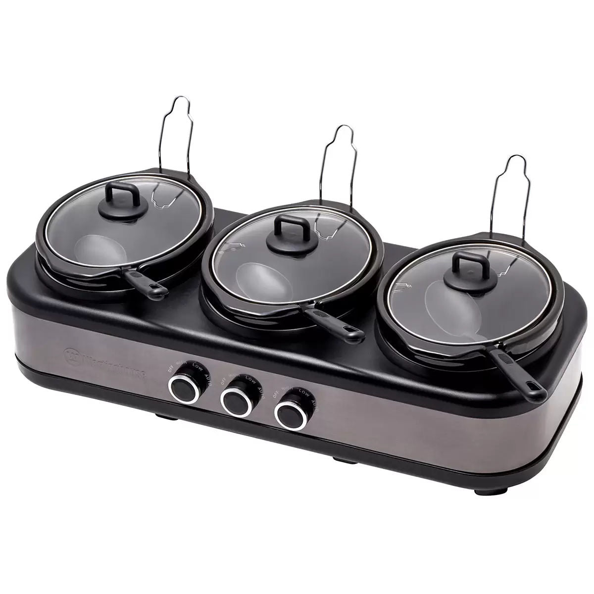 Westinghouse Slow Cooker Ceramic Pots 3 x 2.5L V178-67245