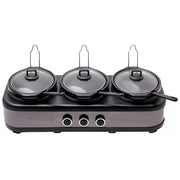 Westinghouse Slow Cooker Ceramic Pots 3 x 2.5L V178-67245