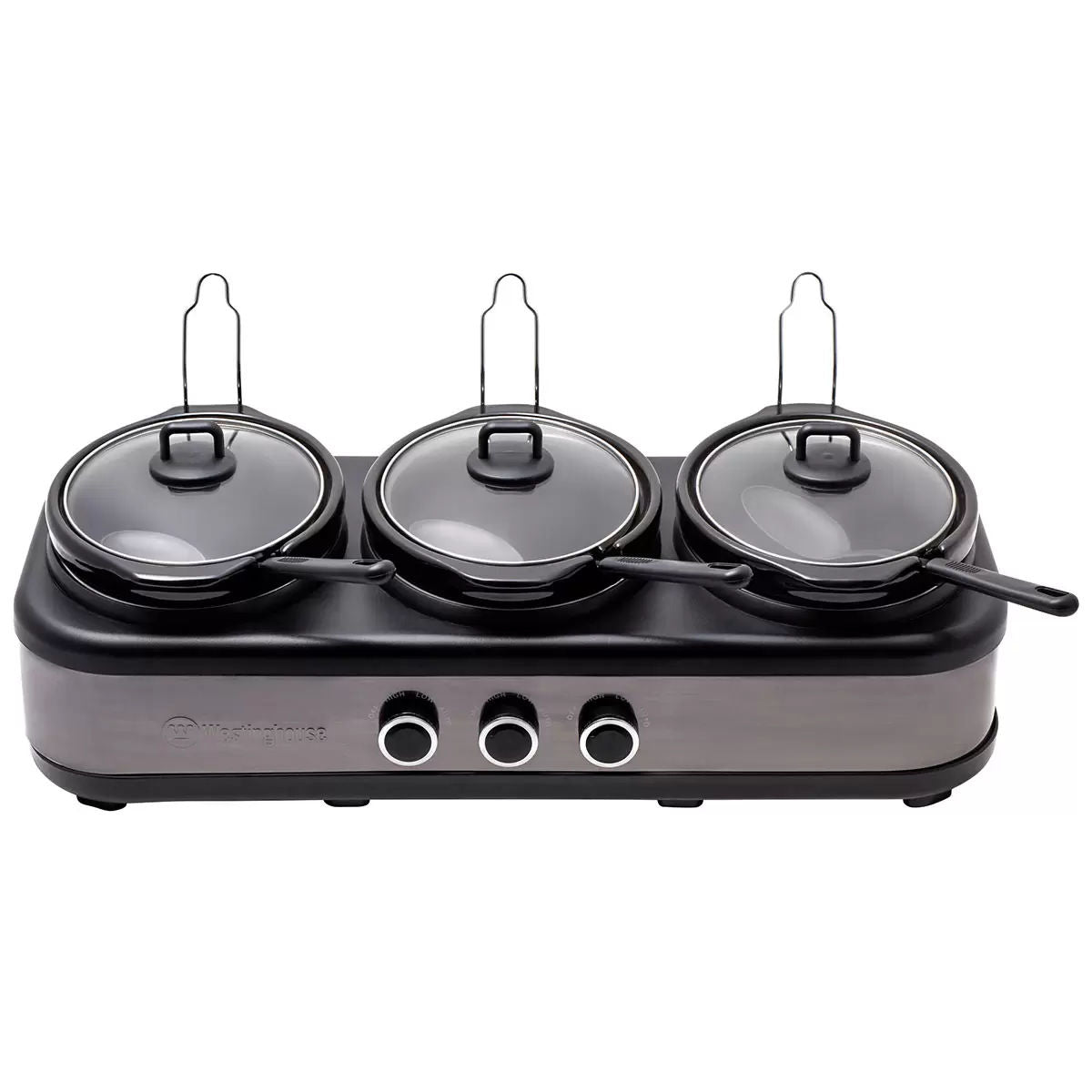 Westinghouse Slow Cooker Ceramic Pots 3 x 2.5L V178-67245