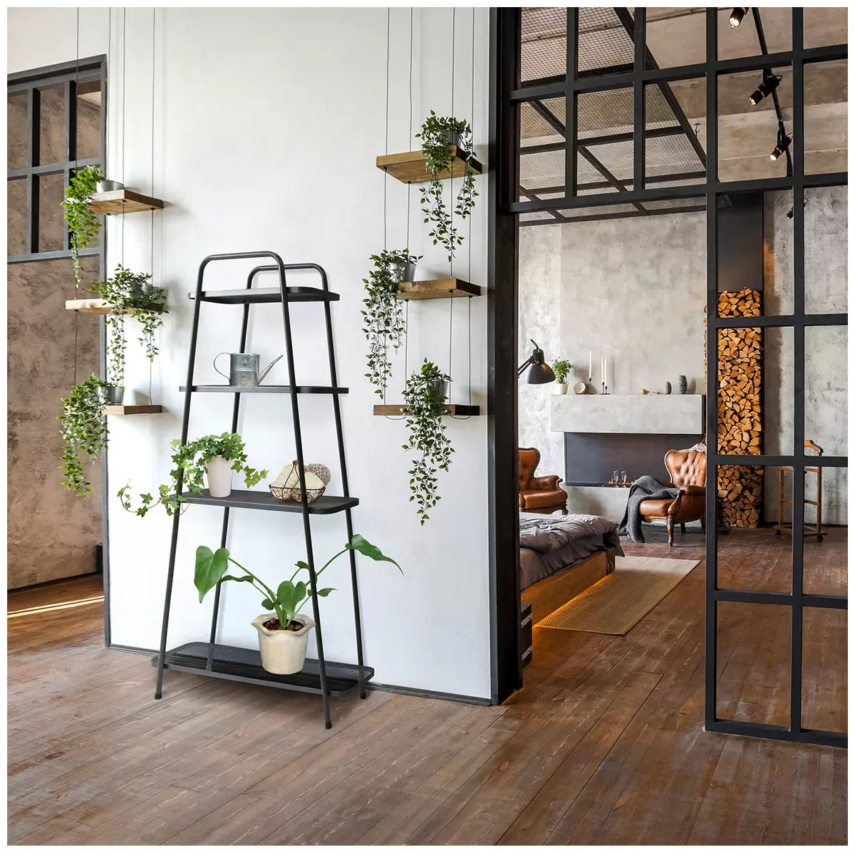 Takasho 4 Tier Modern Plant Stand V178-67251