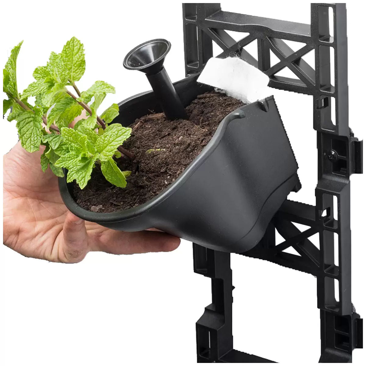 Quint vertical garden with 8 frames and 40 pots V178-67252