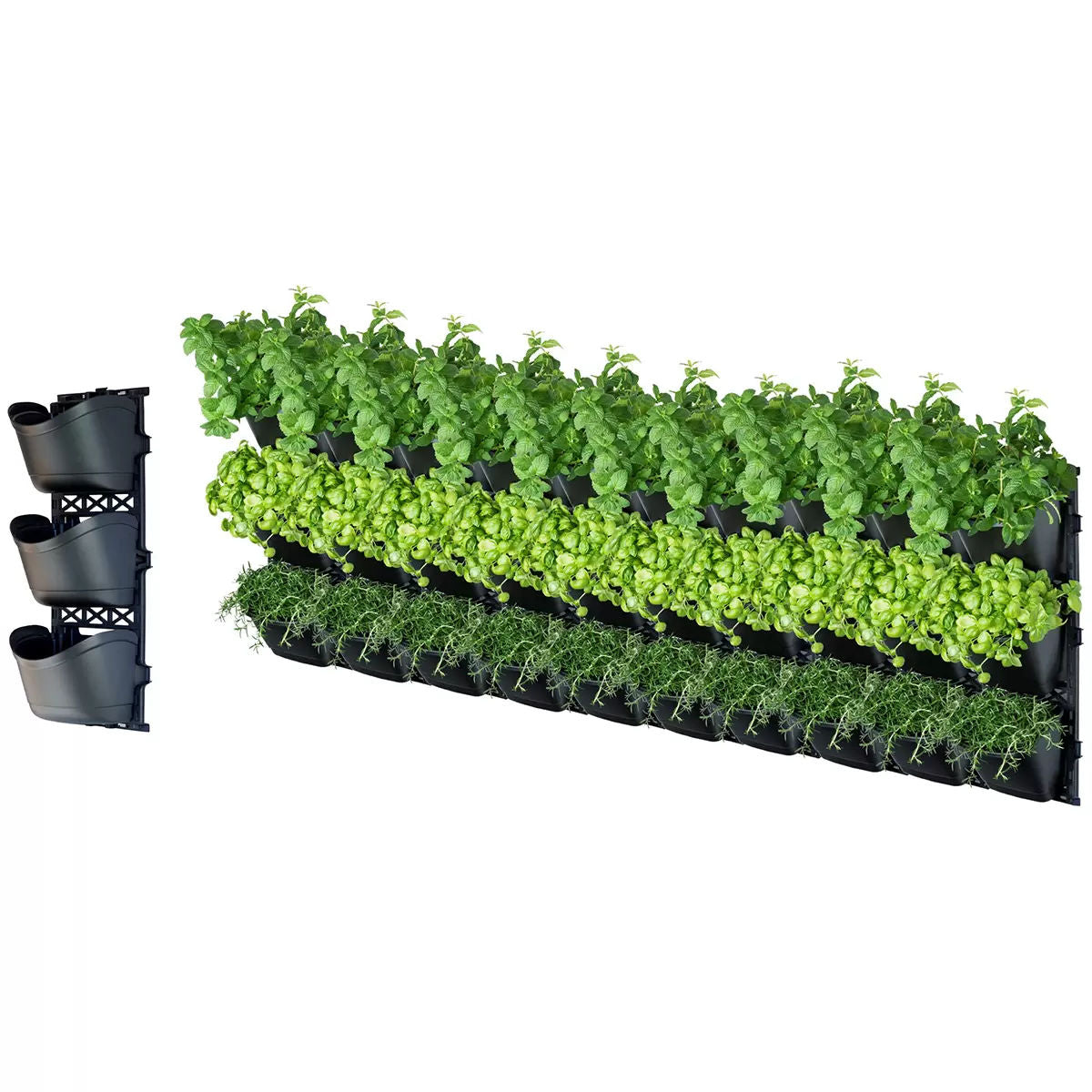 Tri large vertical garden with 10 frames and 30 pots V178-67253
