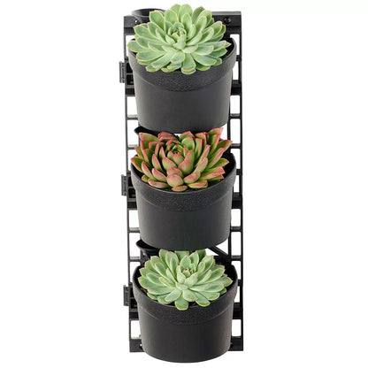 Tri vertical garden with 4 frames and 12 pots V178-67254