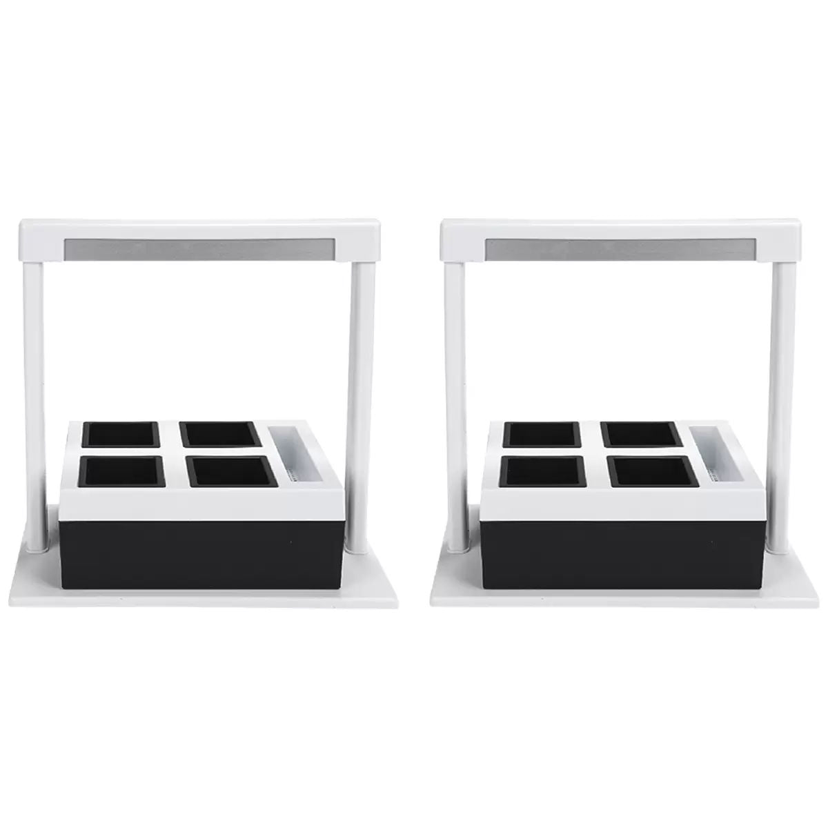 2 x Herb Lamp LED 4 Pot Grower 37 x 22 x 36cm V178-67257