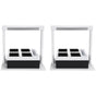 2 x Herb Lamp LED 4 Pot Grower 37 x 22 x 36cm V178-67257
