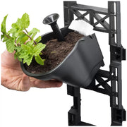 Quint vertical garden with 3 frames and 15 pots V178-67263