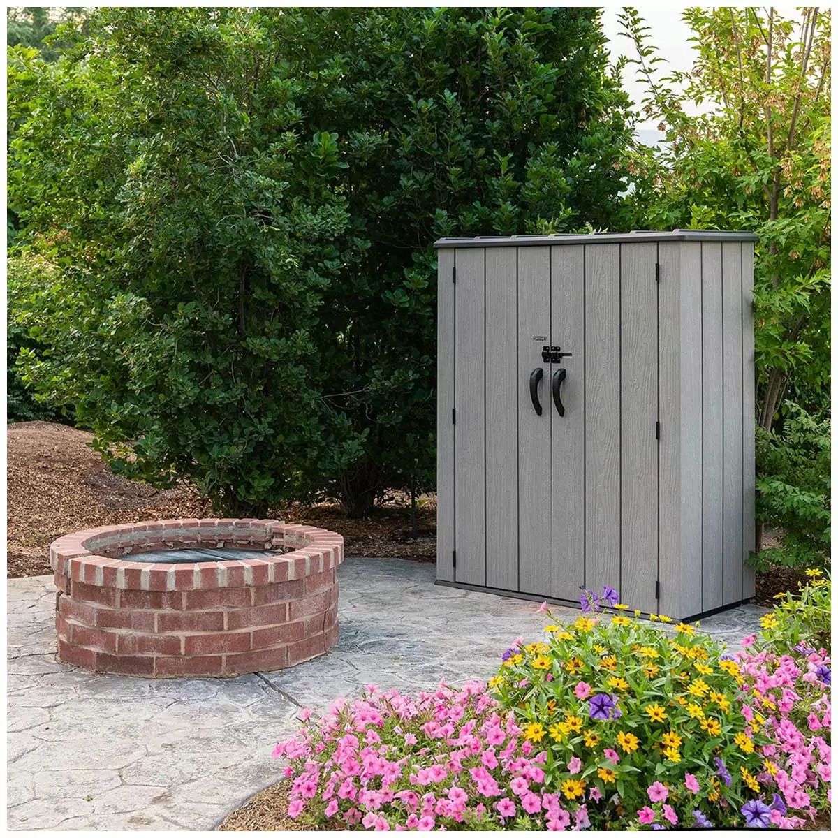 Lifetime Vertical Shed With Shelves V178-67279