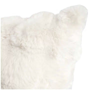 Luxe faux fur cushion 55 x 55cm ivory V178-67285