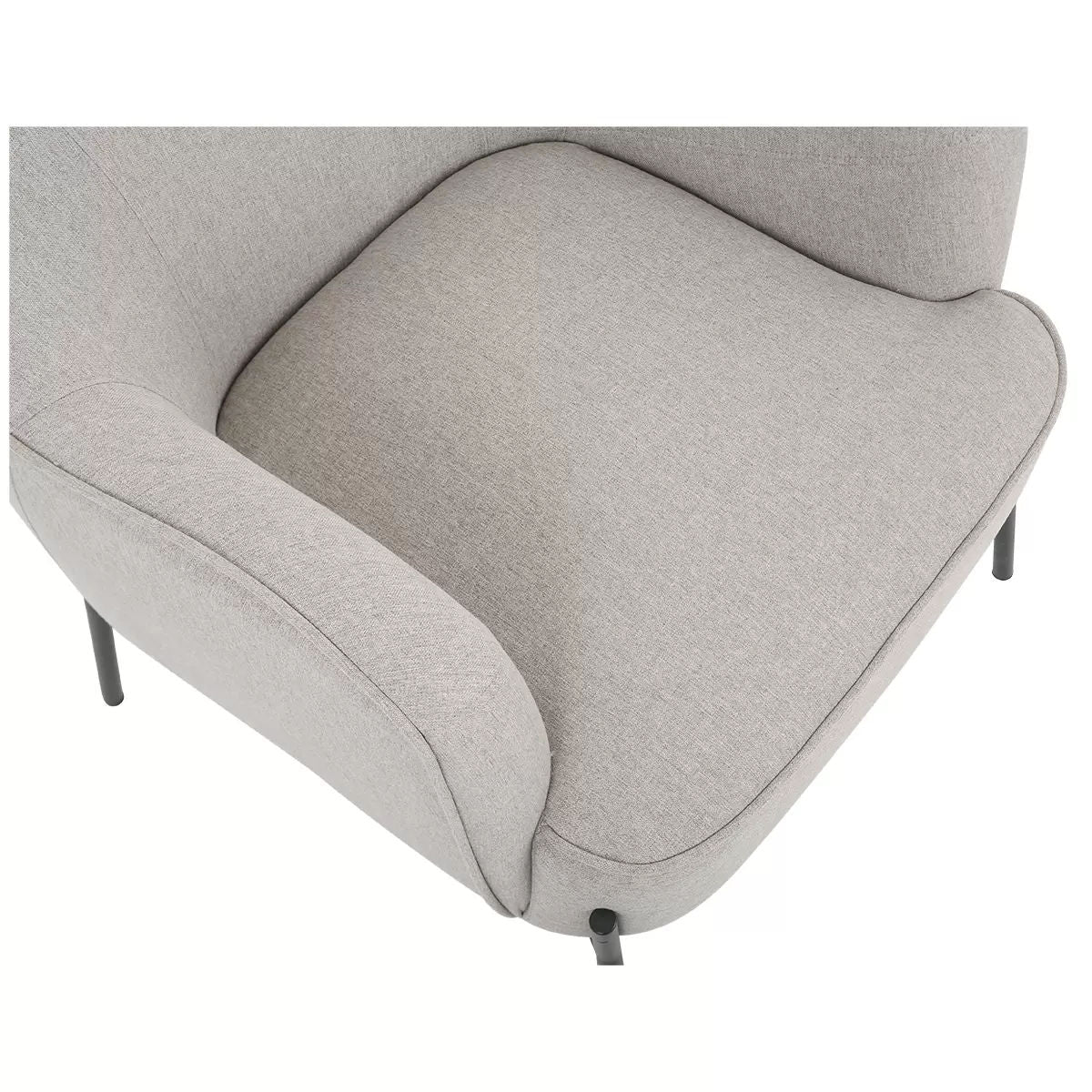 Hugo upholstered armchair ivory V178-67289