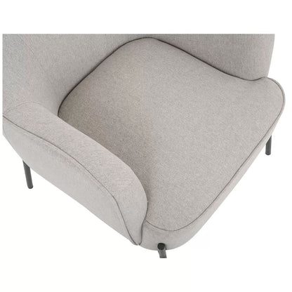 Hugo upholstered armchair ivory V178-67289