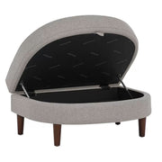 Accent Chair with Storage Ottoman V178-67292