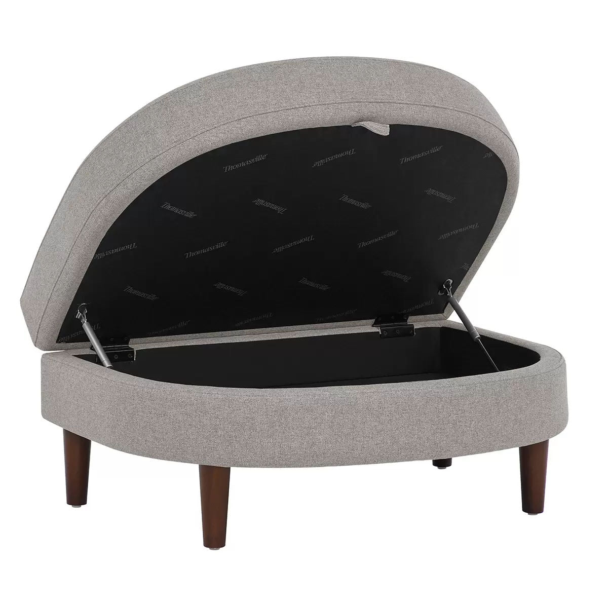 Accent Chair with Storage Ottoman V178-67292