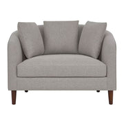 Accent Chair with Storage Ottoman V178-67292