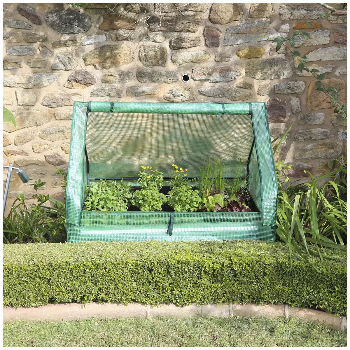 Raised Garden Bed Charcoal 120 X 90 x 30cm V178-68900