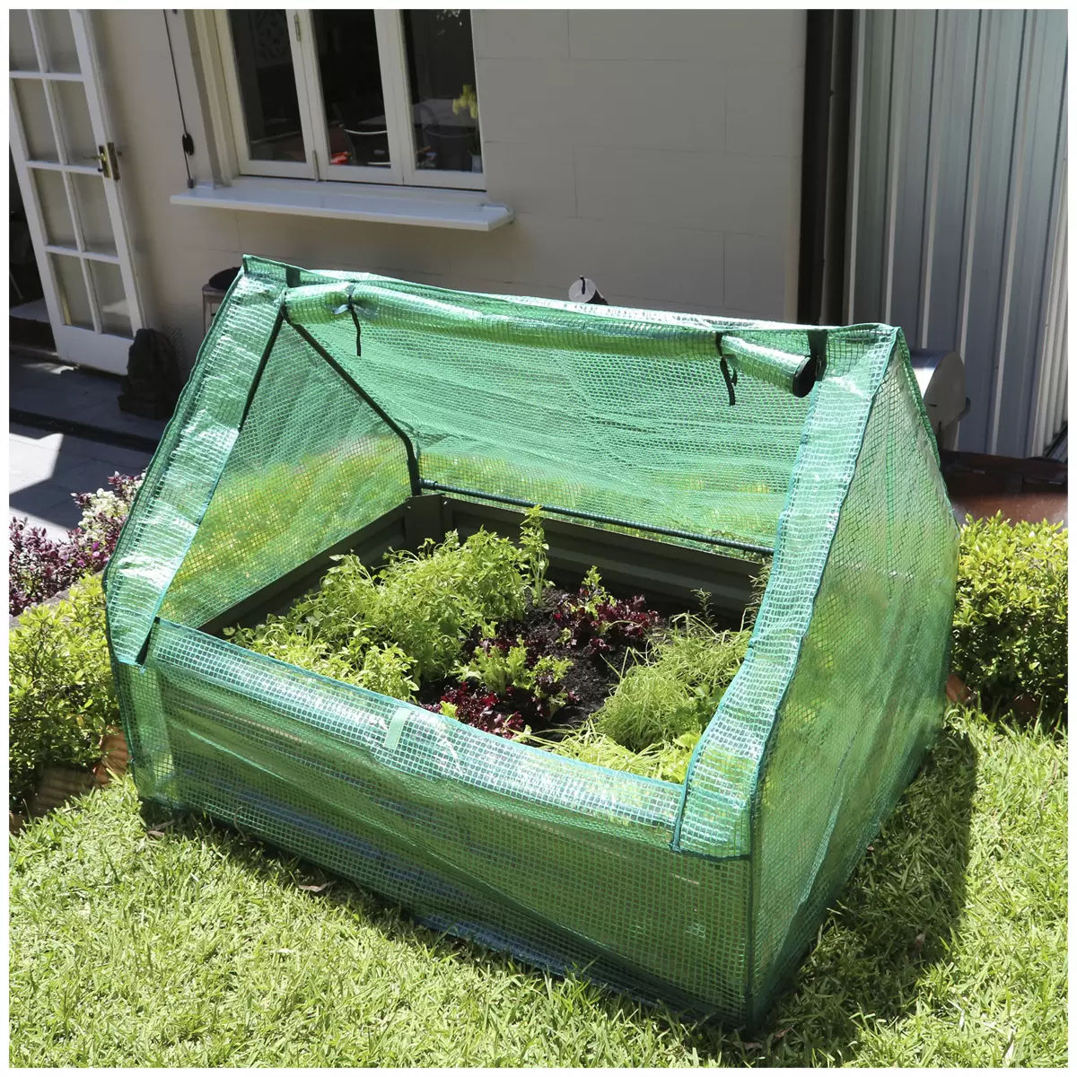 Raised Garden Bed Charcoal 120 X 90 x 30cm V178-68900