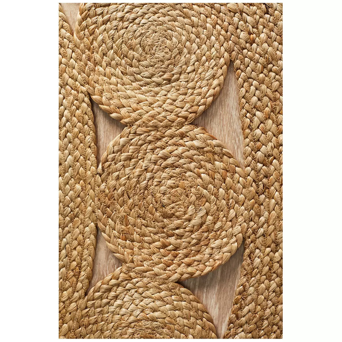 Atrium pilu natural rug 200 x 200cm V178-68909