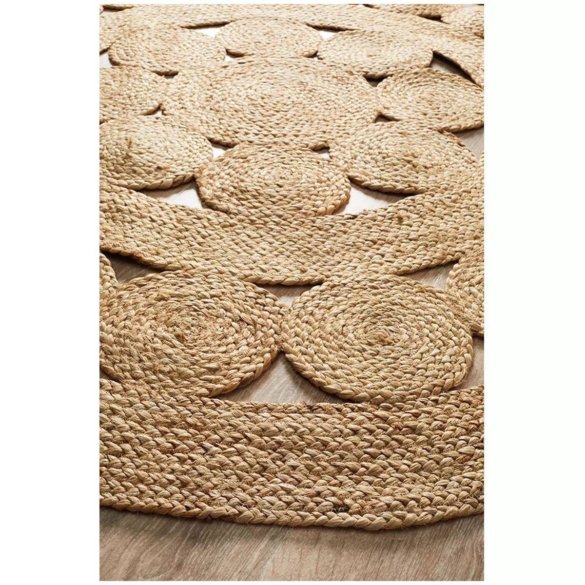 Atrium pilu natural rug 200 x 200cm V178-68909