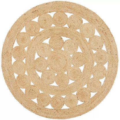 Atrium pilu natural rug 200 x 200cm V178-68909