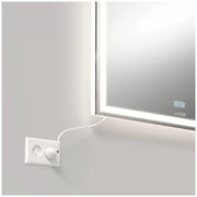 Aurea integrated led plug in wall mirror V178-68915