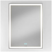 Aurea integrated led plug in wall mirror V178-68915