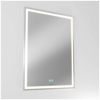Aurea integrated led plug in wall mirror V178-68915