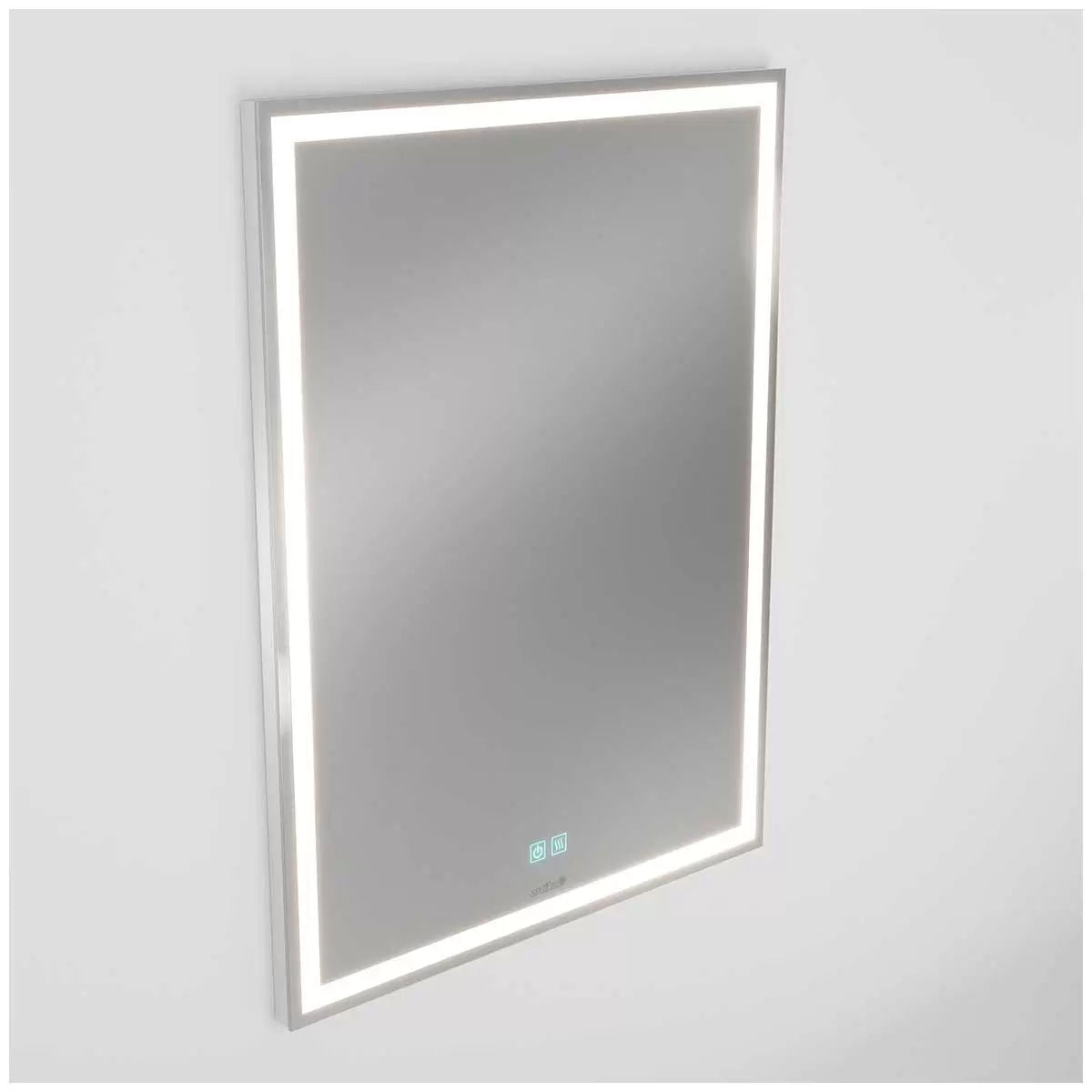 Aurea integrated led plug in wall mirror V178-68915