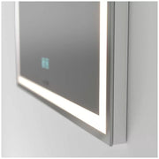 Aurea integrated led plug in wall mirror V178-68915