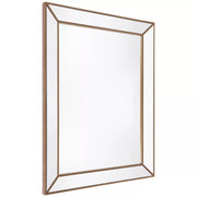 Zeta wall mirror large antique gold V178-68917