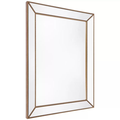 Zeta wall mirror large antique gold V178-68917