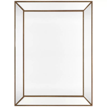 Zeta wall mirror large antique gold V178-68917