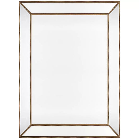 Zeta wall mirror large antique gold V178-68917