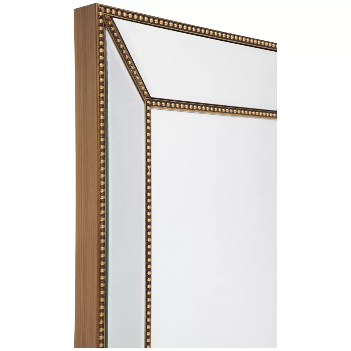 Zeta wall mirror large antique gold V178-68917