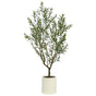 Artificial Olive Tree In French Crock Pot 2M V178-68922
